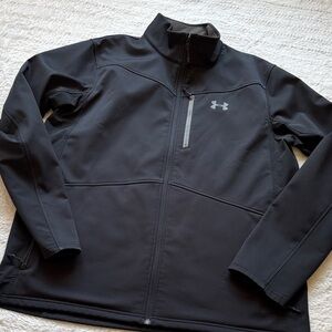 Under Armour Men’s Black Softshell Jacket size XL